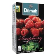 Fekete tea DILMAH Raspberry 20*1,5g /12/