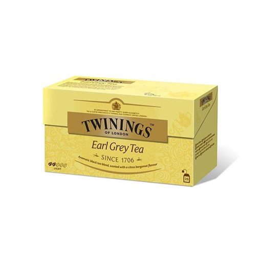 Fekete tea TWININGS Earl Grey 25x2g /12/