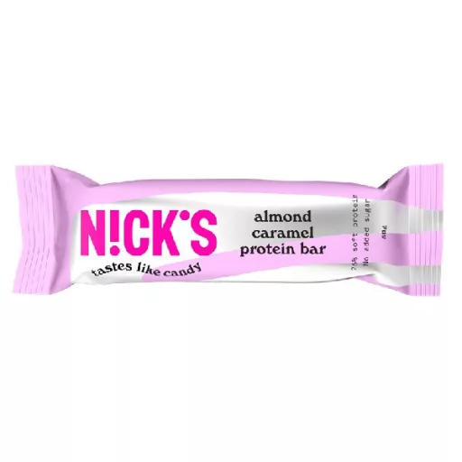 Proteinszelet NICK'S mandulás-karamellás 50 g