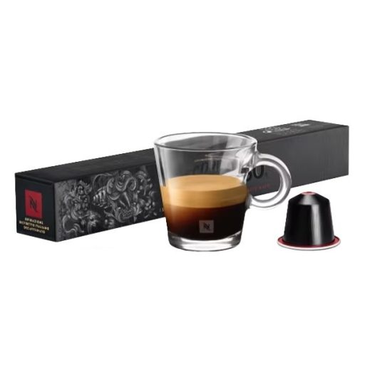 Kávékapszula NESPRESSO Original Inspirazione Italiana Ristretto Decaffeinato koffeinmentes 10 dbos