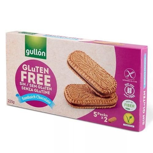 Keksz GULLON Gluténmentes csokis szendvics 225 g