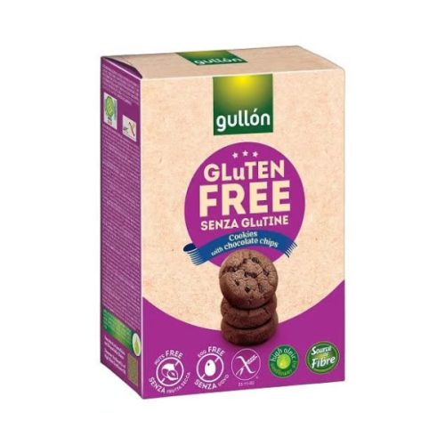 Keksz GULLON Choco chips kakaós gluténmentes 200 g