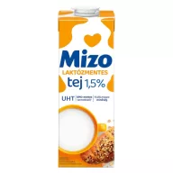 Tej MIZO UHT Laktózmentes 1,5% 1L /12/