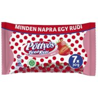 Tejdesszert Pöttyös Rudi 7*30g eper
