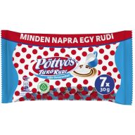 Tejdesszert Pöttyös Rudi 7*30g natúr tejbevonóval