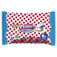 Tejdesszert Pöttyös Óriás Rudi 6*51g tejbevonó
