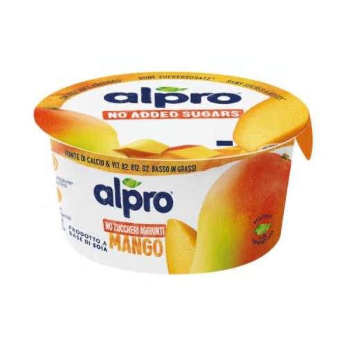 Növényi joghurt ALPRO Cukormentes szójagurt Mangó 135g