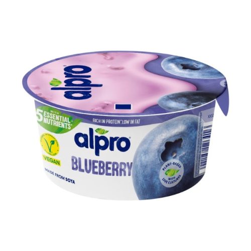 Joghurt ALPRO Kékáfonyás szójagurt, 150g