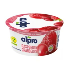 Joghurt ALPRO Vörösáfonya/málna szójagurt, 150g