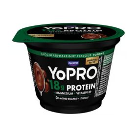 Puding YoPRO csokoládé-mogyoró ízű tejdesszert 180g