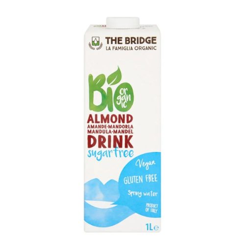 Növényi tej The Bridge Bio Mandulaital Cukormentes (1l)