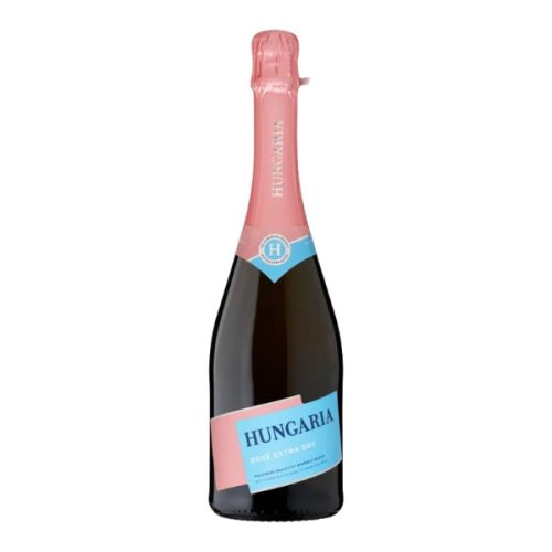 Pezsgő HUNGARIA Rose Extra Dry pezsgő (0.75l) – DRS