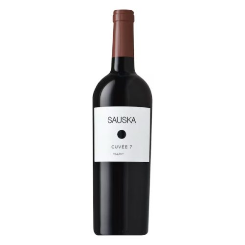 Bor Sauska Villányi Cuvée 7 száraz vörösbor 15% 0,75 l