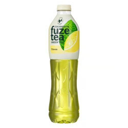 Üdítőital FUZETEA Citrom Zöldtea Cukormentes 1,5 L (DRS)