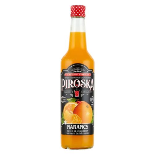 Szörp PIROSKA narancs 50% 0,7L