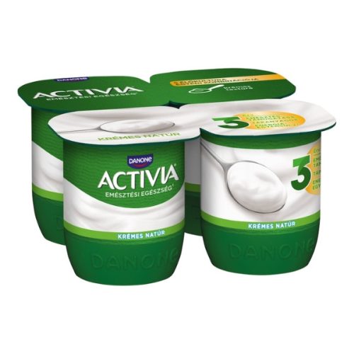 Joghurt Danone ACTIVIA krémes natúr 4x125g