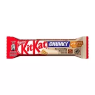 Csokoládé KITKAT Chunky White fehércsokoládés 40g /24/
