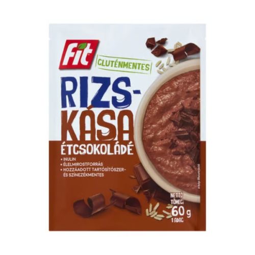 Rizskása FIT étcsokoládés 60g
