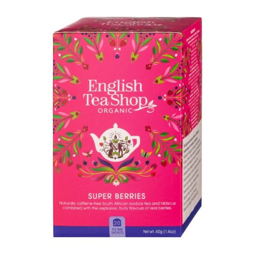 Tea English Tea Shop - Szuperbogyó bio tea (20 filter, 40g)