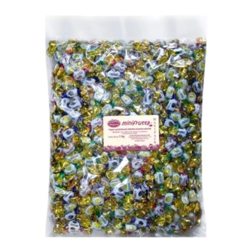Cukorka Bergland mini gyümölcsös cukorkák 1kg