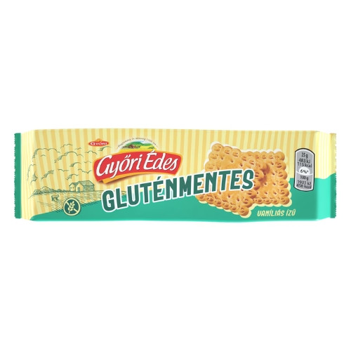 Keksz GYŐRI gluténmentes, vaníliás ízű 75 g