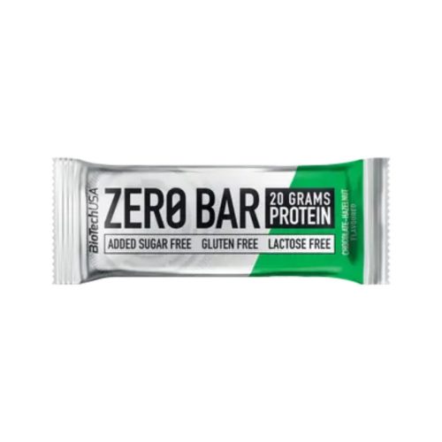 Proteinszelet BioTechUsa Zero bar csoki-mogyoró ízű 50g
