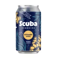 Scuba hárs–gyömbér kombucha 330 ml