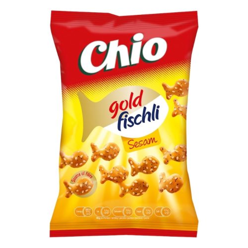 Kréker CHIO Goldfischli szezámos 80g