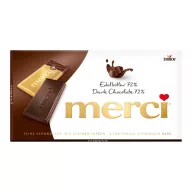 Csokoládé MERCI táblás étcsokoládé (100g)