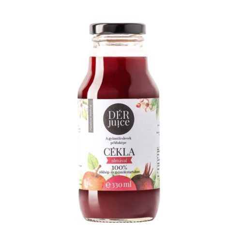 Gyümölcslé DÉR JUICE Cékla Almával 0,33l