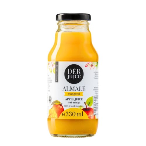 Gyümölcslé DÉR JUICE Almalé mangóval 0,33l