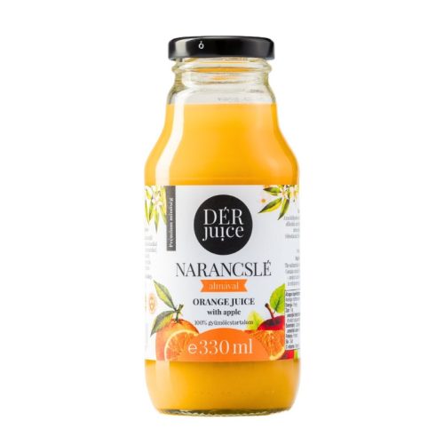 Gyümölcslé DÉR JUICE Narancslé almával 0,33 l