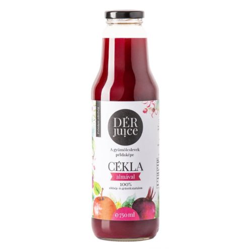Gyümölcslé DÉR JUICE Cékla Almával 0,75l