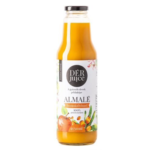 Gyümölcslé DÉR JUICE Almalé Homoktövissel 0,75l