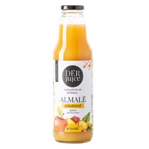 Gyümölcslé DÉR JUICE Almalé Gyömbérrel 0,75l