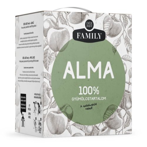 Gyümölcslé DÉR JUICE Family Almalé 3l