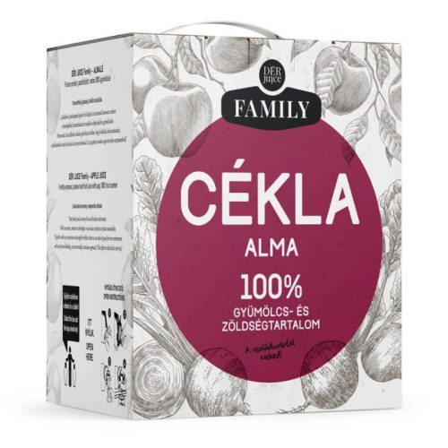 Gyümölcslé DÉR JUICE Family Céklás Almalé 3l