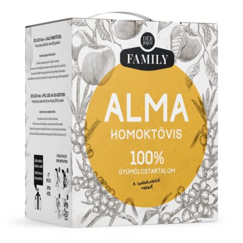 Gyümölcslé DÉR JUICE Family Almalé Homoktövissel 3l
