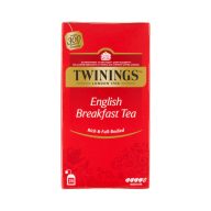 Fekete tea TWININGS English Breakfast filteres 25*2g /12/
