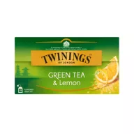 Zöld tea TWININGS Citrom, filteres 25*1,6g /12/