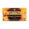 Fekete tea TWININGS Narancs-fahéj filteres 25*2g /12/