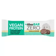   Proteinszelet ABSO Zero Bar vaníliás keksz ízű, vegán 40g /24/