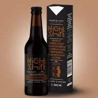   Sör HORIZONT Night Shift 2025 Russian Imperial Stout csokoládés-kávés 11,1% 0,33L (+DRS) /12/
