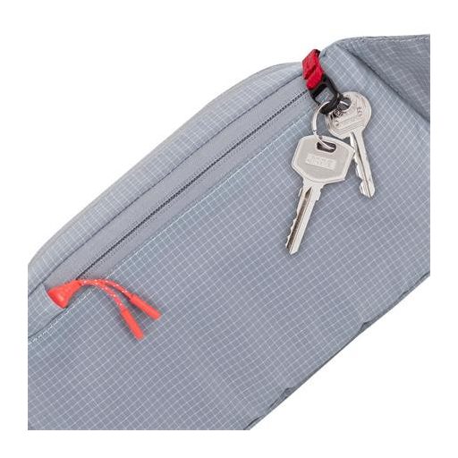 Övtáska, RIVACASE "5215 Mercantour", szürke-piros