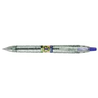   Golyóstoll, 0,27 mm, nyomógombos, PILOT "B2P EcoBall", kék