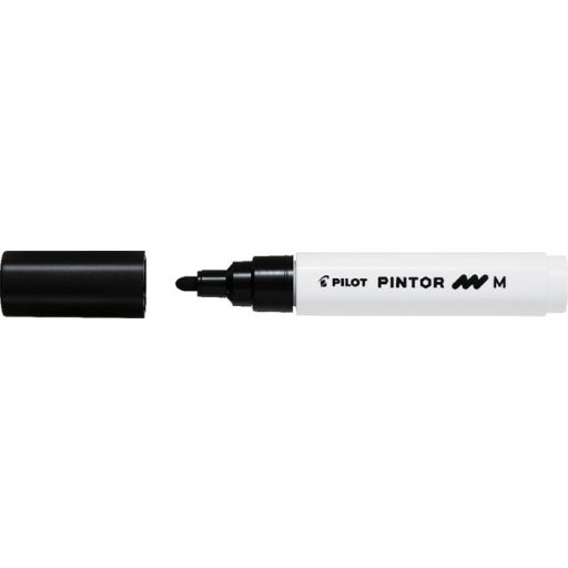 Dekormarker, 1,4 mm, PILOT "Pintor M", fekete