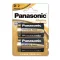 Elem, D góliát, 2 db, PANASONIC "Alkaline power"