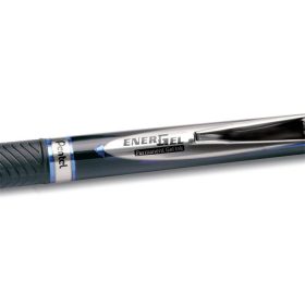   Zseléstoll, 0,35 mm, nyomógombos, PENTEL "EnerGel BLP77", kék