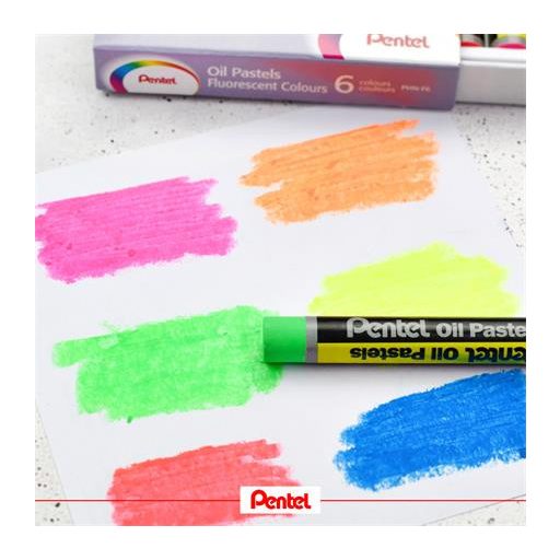 Olajpasztell kréta, PENTEL, "Arts", 12 különböző szín