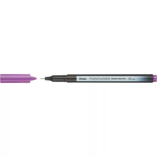 Tűfilc, 0,4 mm, PENTEL "Pointliner", mályvalila